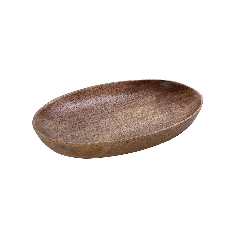 ESPIEL – MANGO OVAL BOWL 28×15 CM H:5 CM