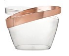 UTOPIA – COPPER BANDED CHAMPAGNE BUCKET 30.5 CM