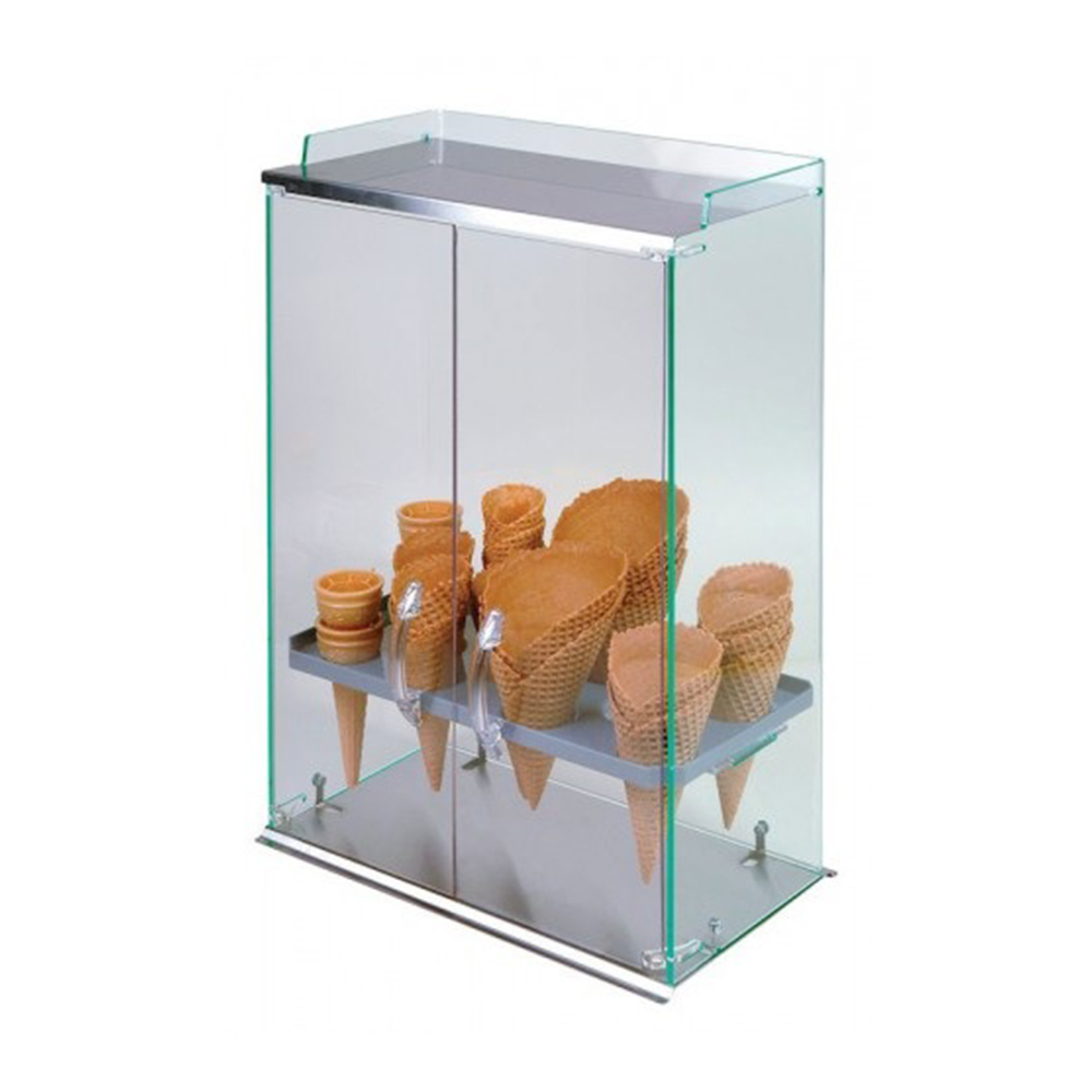 GB – 10 ROW ICE CREAM CONE CABINET 35 X 20 X 50H CM