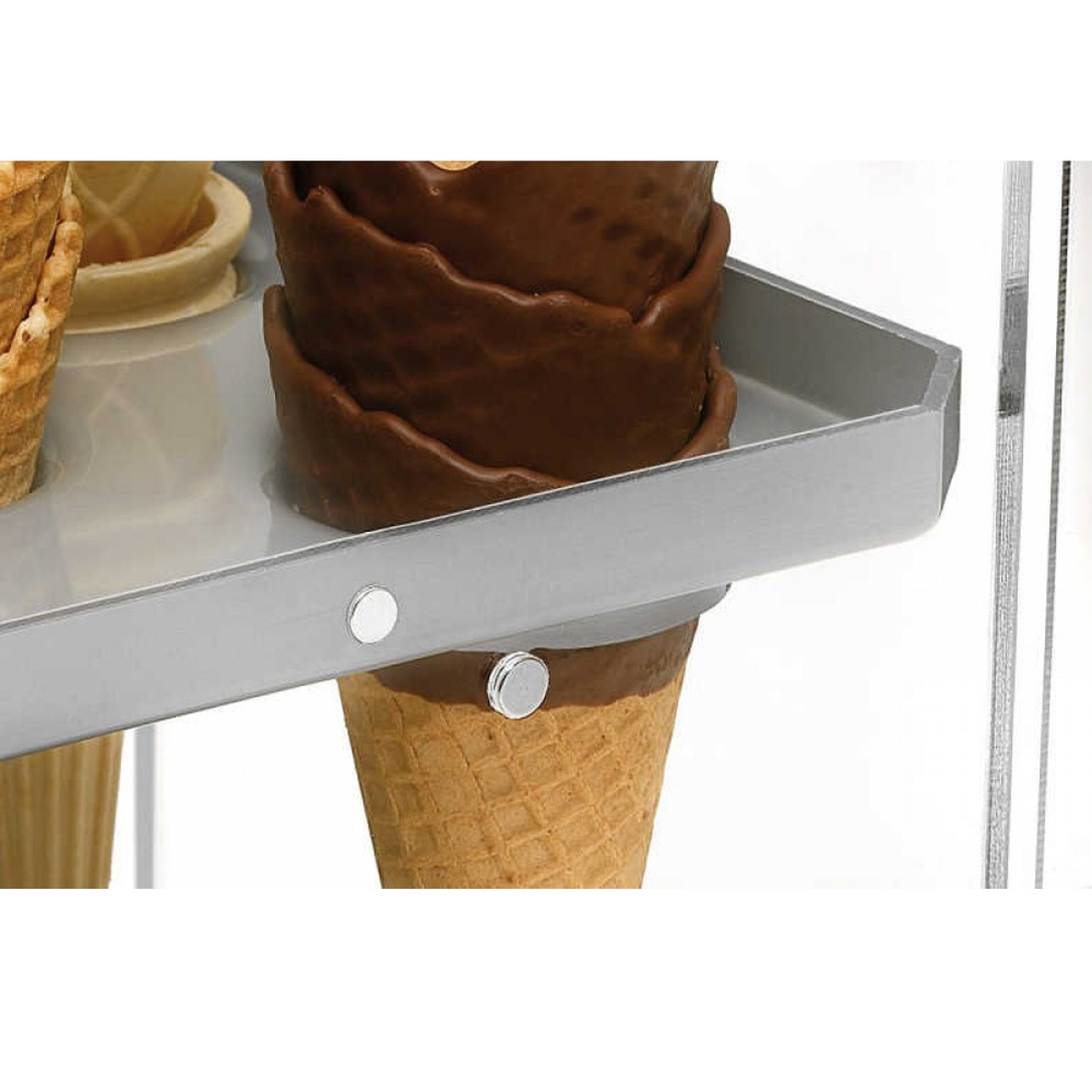 GB – 10 ROW ICE CREAM CONE CABINET 35 X 20 X 50H CM