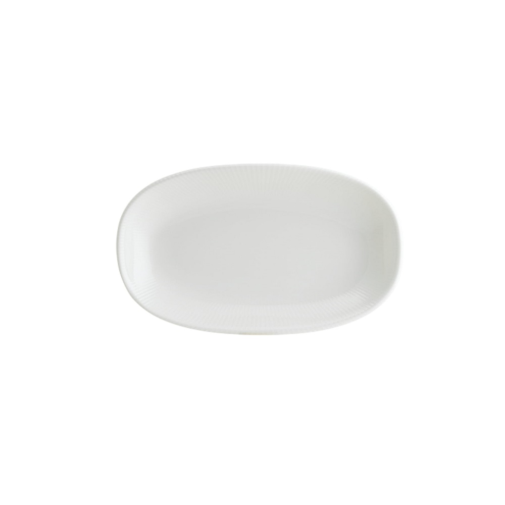 BONNA – IRIS WHITE GOURMET OVAL DISH 15 X 8.5 CM / 1210-00-280