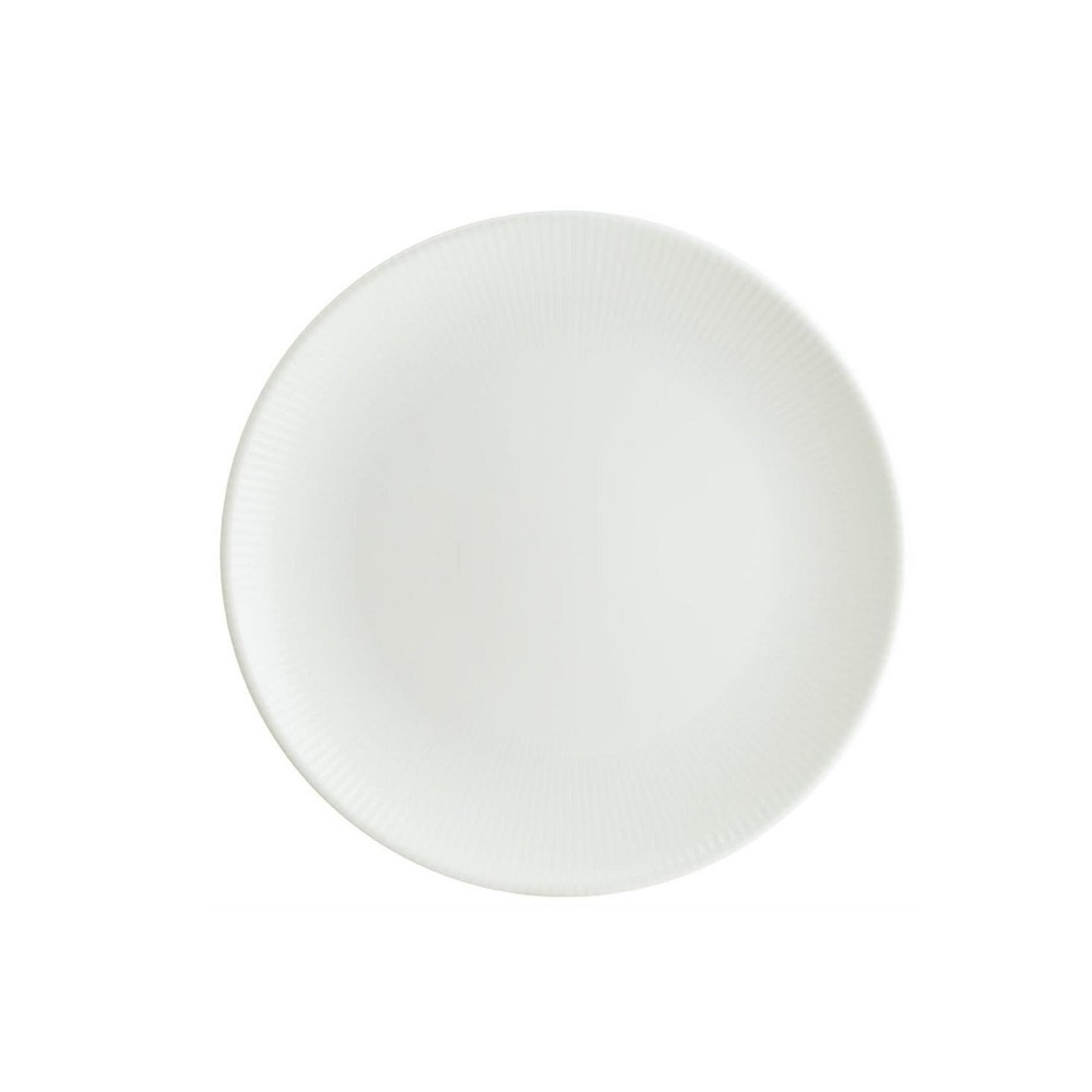 BONNA – IRIS WHITE GOURMET FLAT PLATE 23 CM / 1208-00-810