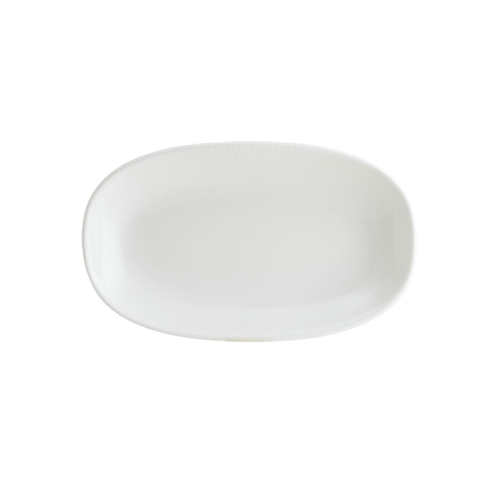 BONNA – IRIS WHITE GOURMET OVAL DISH 24 X 14 CM / 1210-00-288