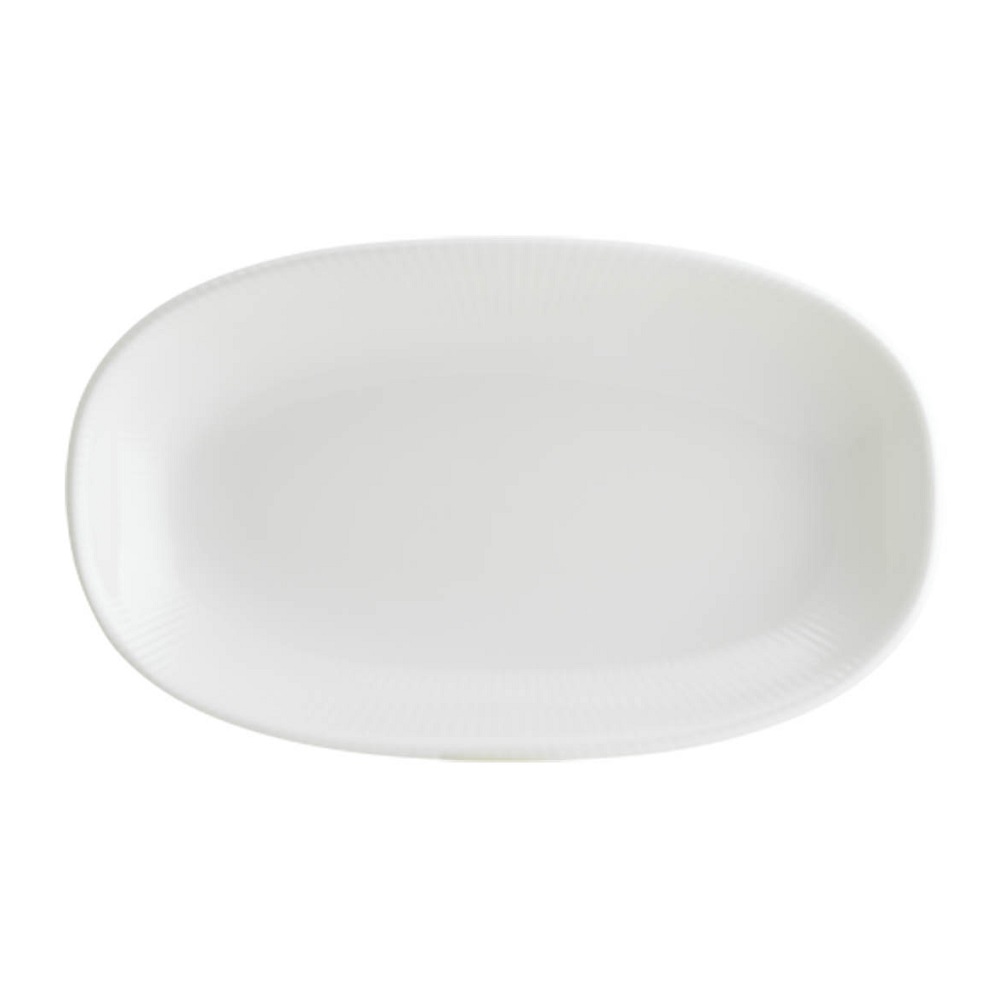 BONNA – IRIS WHITE GOURMET OVAL DISH 34 X 19 CM / 1210-00-283