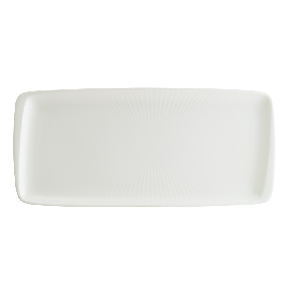 BONNA – IRIS WHITE MOOVE RECTANGULAR PLATE 34 X 16 CM / 1210-00-212