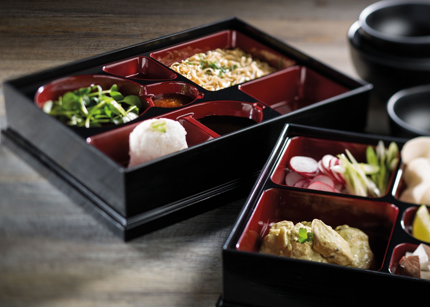 UTOPIA – BENTO BOX 27 x 21 CM 5 COMPARTMENT