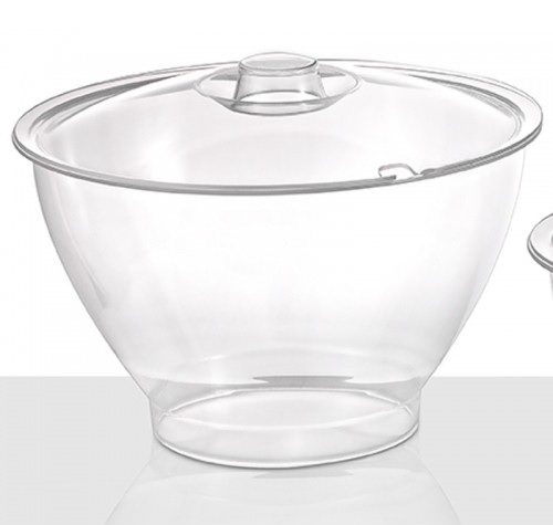 GB – ACRYLIC BOWL WITH LID 12 L Φ35 CM