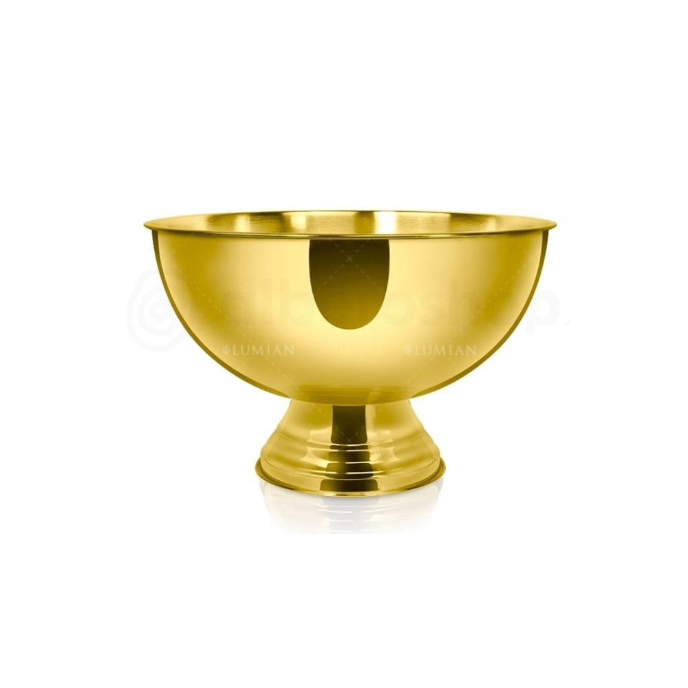 LUMIAN – EREMA CHAMPAGNE BOWL GOLD PLATED 8 LT