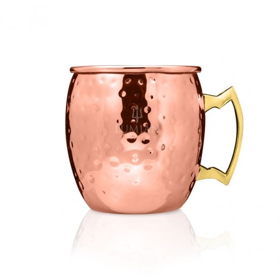 LUMIAN – STONE MOSCOW MUG HAMMERED 500 ML COPPER