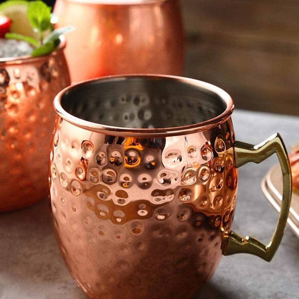 LUMIAN – STONE MOSCOW MUG HAMMERED 500 ML COPPER