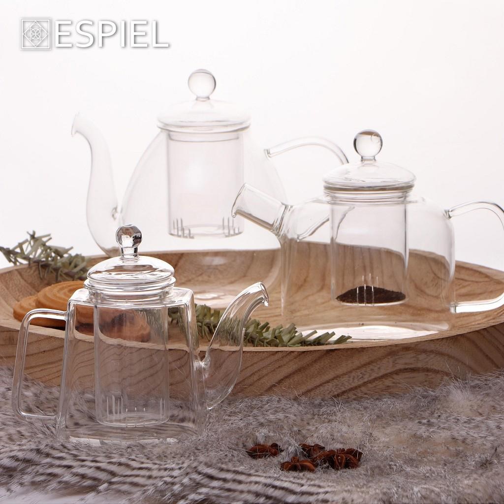 ESPIEL – GLASS TEAPOT WITH FILTER 725 ML