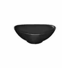 MAK – ELLIPSE MELAMINE OVAL DIP BOWL 60 ML BLACK