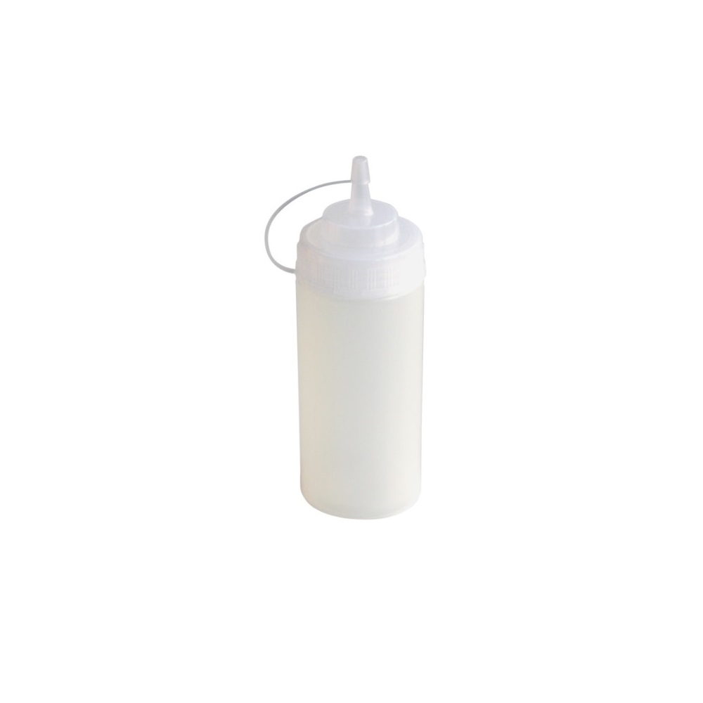 SQUEEZE BOTTLE 490 ML CLEAR GASTRO