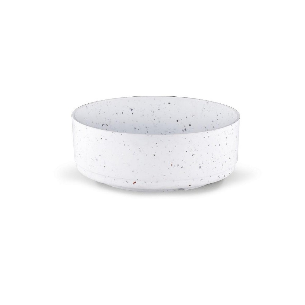 ESPIEL – GRAVITY WHITE MELAMINE BOWL 24 CM