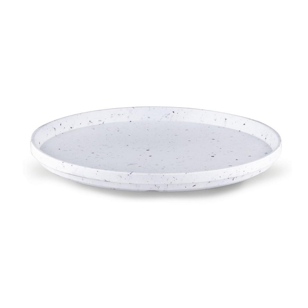 ESPIEL – GRAVITY WHITE MELAMINE PLATE 35 CM