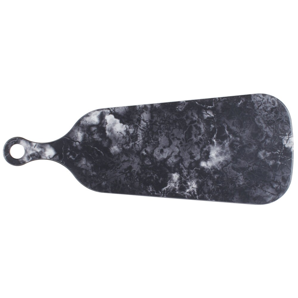 TC – FROSTONE BLACK MARBLE MELAMINE DISPLAY PADDLE 19 X 7.5 X 0.7 CM