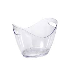 ESPIEL – ACRYLIC CHAMPAGNE BUCKET CLEAR 26 CM