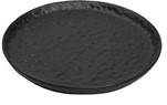 ESPIEL – BLACK STONEWARE DESSERT PLATE 20 CM