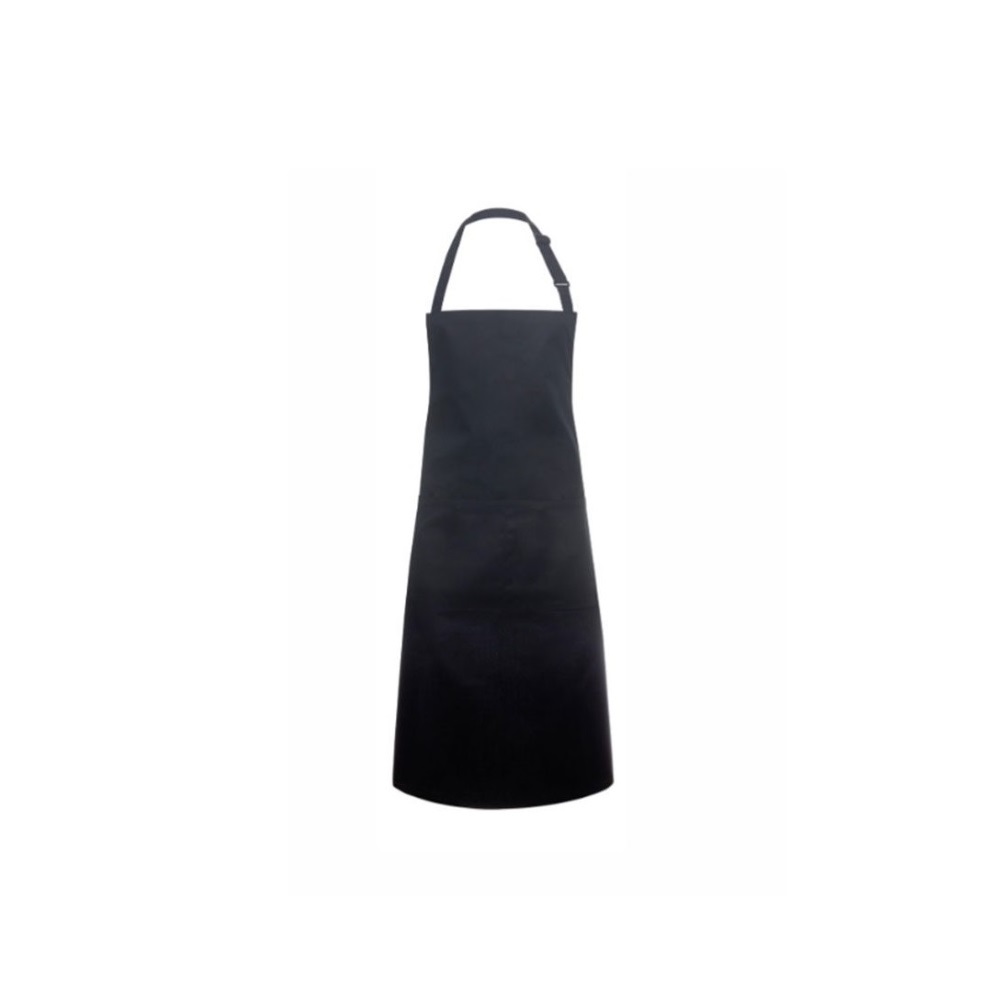 KITCHEN STAFF NECK APRON BLACK