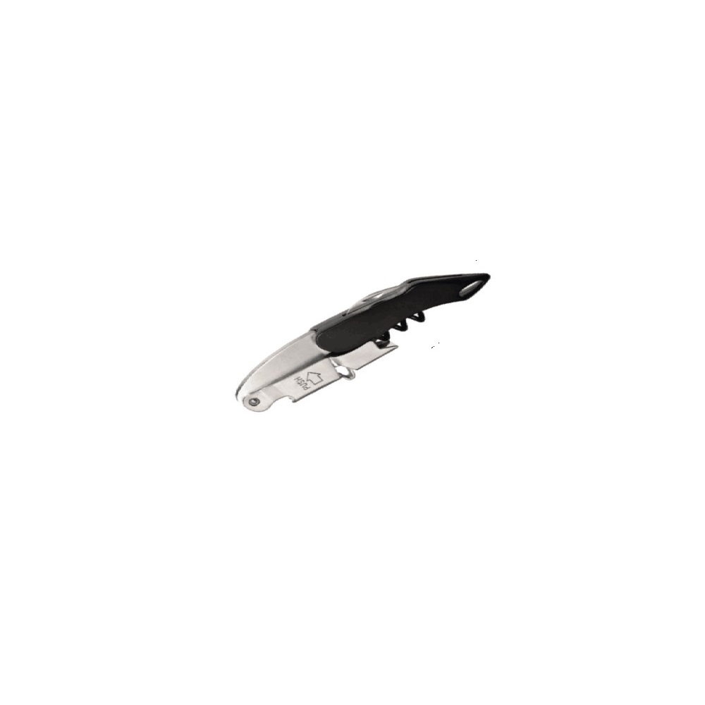 CORKSCREW OPENER 4IN1 BLACK