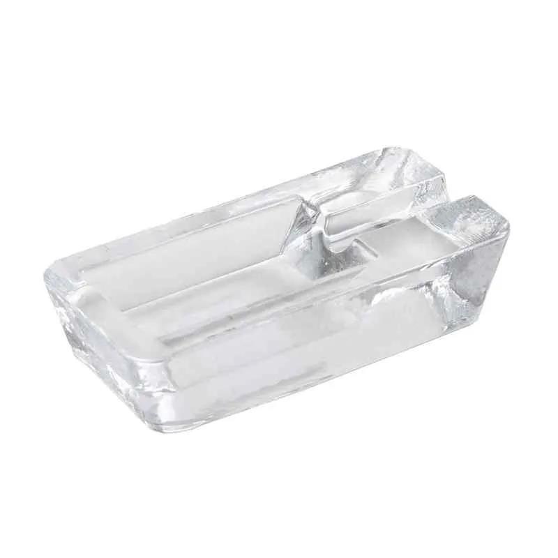 ESPIEL –  GLASS CIGAR ASHTRAY 18×9 CM