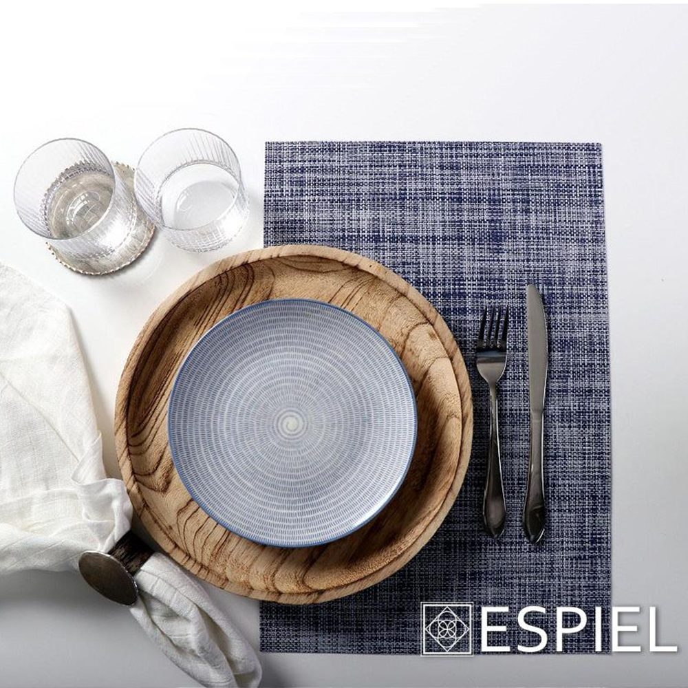 ESPIEL – TABLE MAT BLUE 45X30 CM