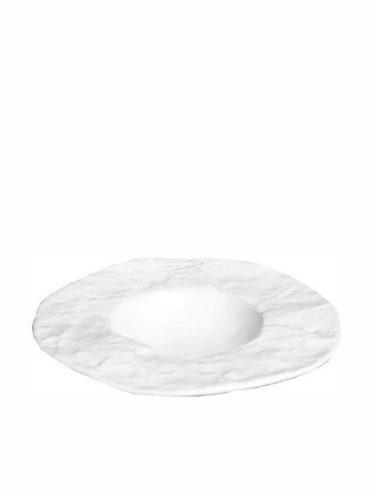 ESPIEL – VOLCANO WHITE RISOTO PLATE 24 CM