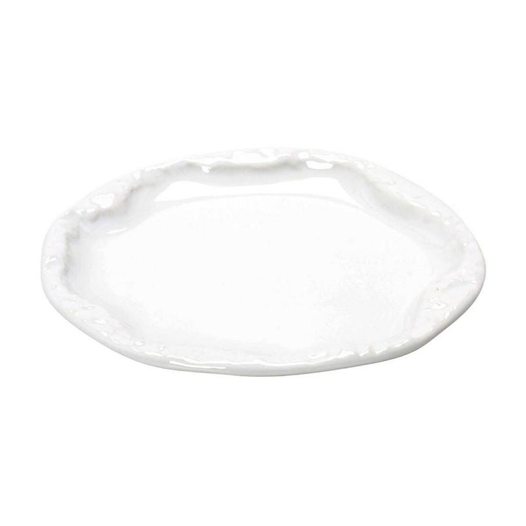 ESPIEL – VOLCANO WHITE FLAT PLATE 27 CM