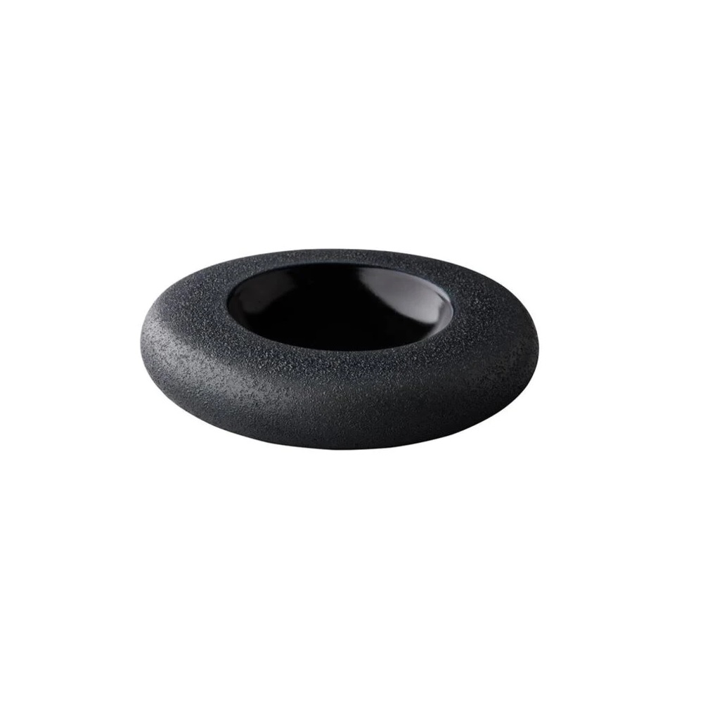 RAW – LARGE DONUT 22 CM VULCANIC BLACK