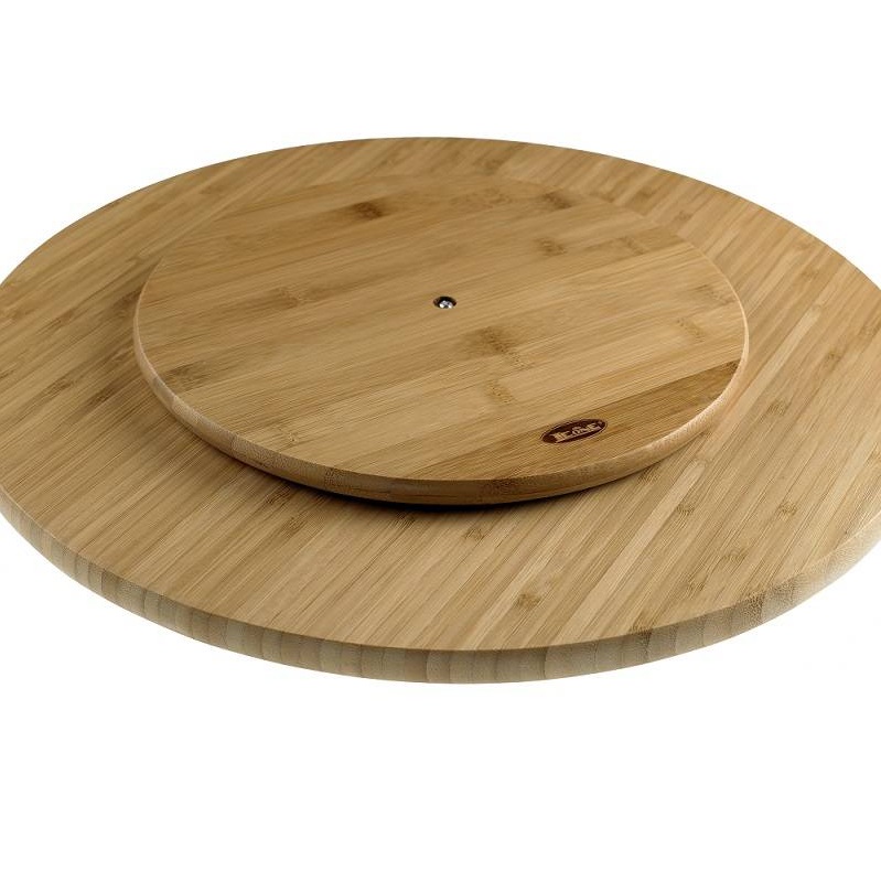 LEONE – BAMBOO TURNABLE BOARD ROUND 32 CM