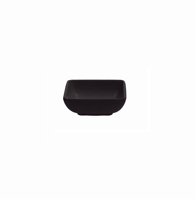 TOGNANA – MELAMINE SQUARE DIP DISH 7×7 CM BLACK 83187