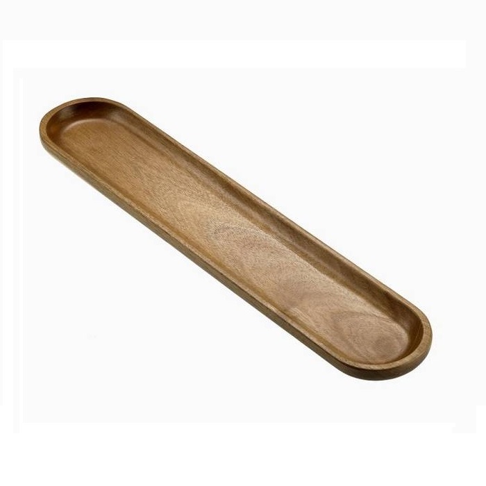 LEONE – ACACIA OVAL TRAY 60 x 12 x 3 CM