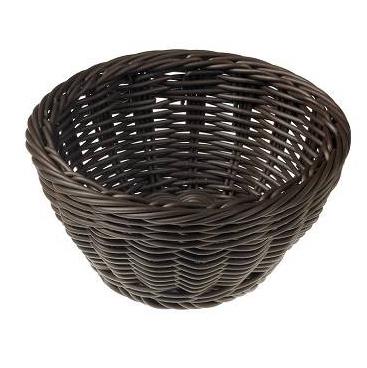 LEONE – ROUND DOVE GREY BREAD BASKET VANITY Ø18 x 9 CM