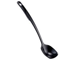 DALEBROOK – BLACK MELAMINE SOLID SPOON 25 CM