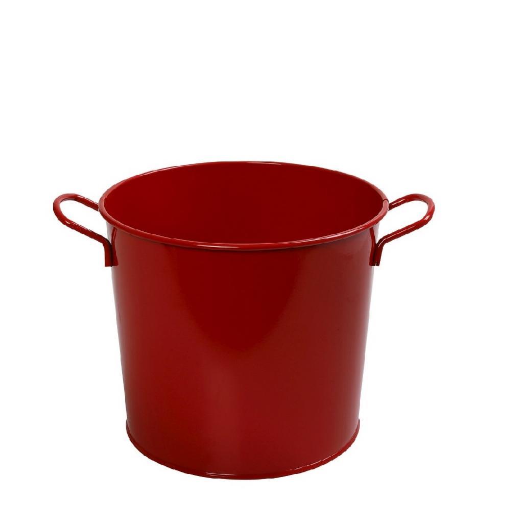 ESPIEL – METAL CHAMPGANE BUCKET RED 22 CM