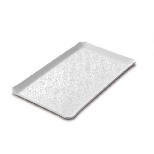 GB – ONDA MEDIUM PEEBLE TRAY 18 x 30 CM WHITE