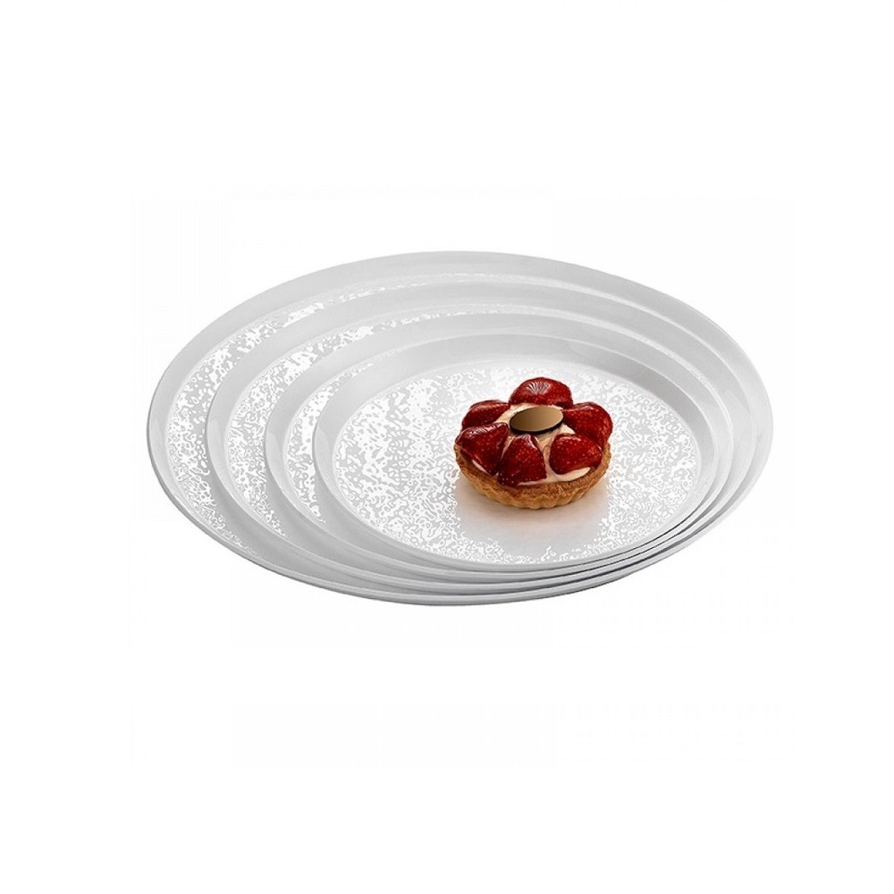 GB – ONDA PEEBLE TRAY ROUND Φ30 WHITE