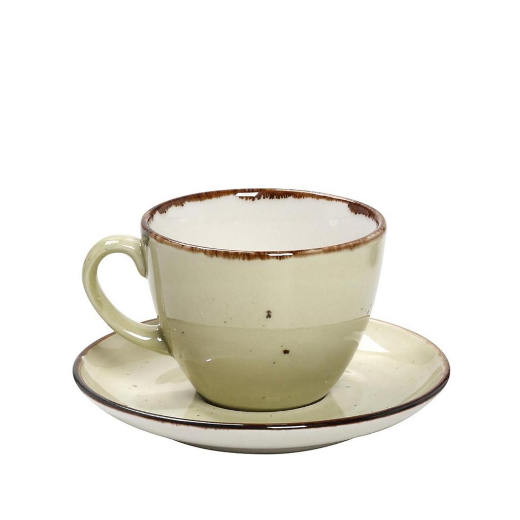 ESPIEL – TERRA GREEN MIGHTY CUP 350 ML WITH SAUCER