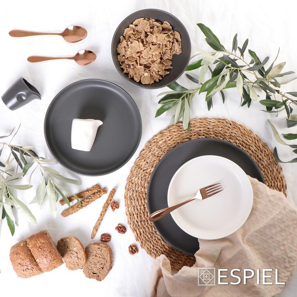 ESPIEL – TERRA ANTHRACITE MAT BOWL 19 CM