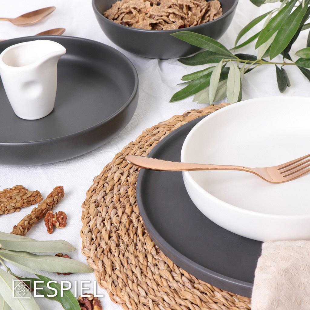 ESPIEL – TERRA MAT WHITE SAUCE POT 100 ML