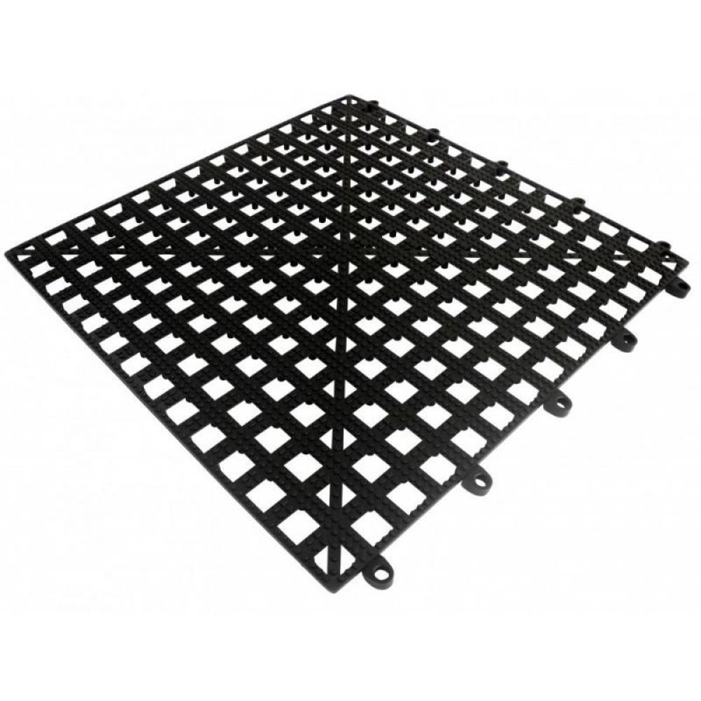 THE BARS – INTERLOCKING MAT BLACK 33×33 CM