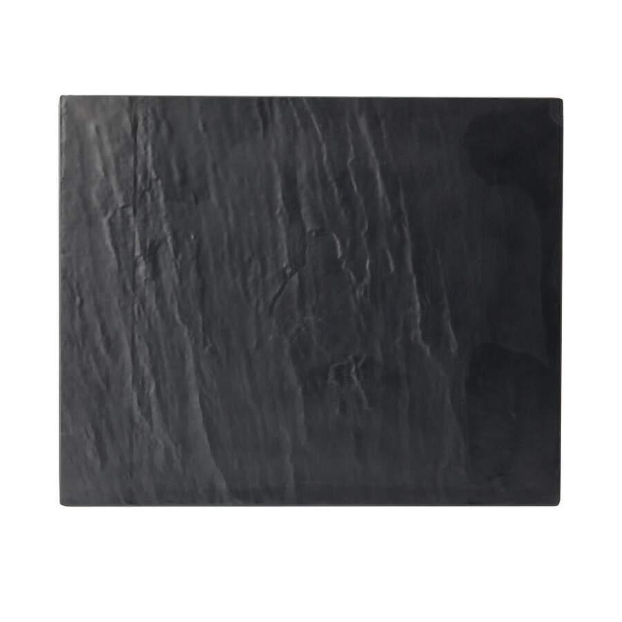 UTOPIA – MELAMINE SLATE/GRANITE PLATTER 32 x 26 CM