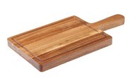 HANDLED IROKO BOARD 30×23 CM