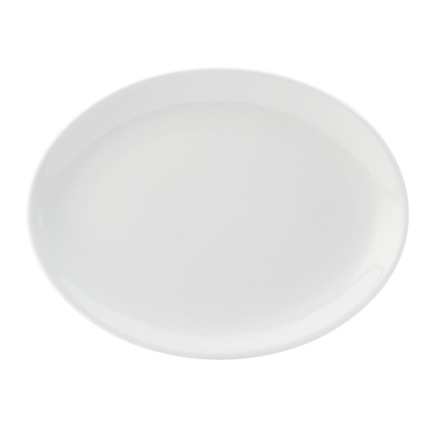 UTOPIA – PORCELAIN OVAL PLATTER 24 CM*Chipping Guarantee