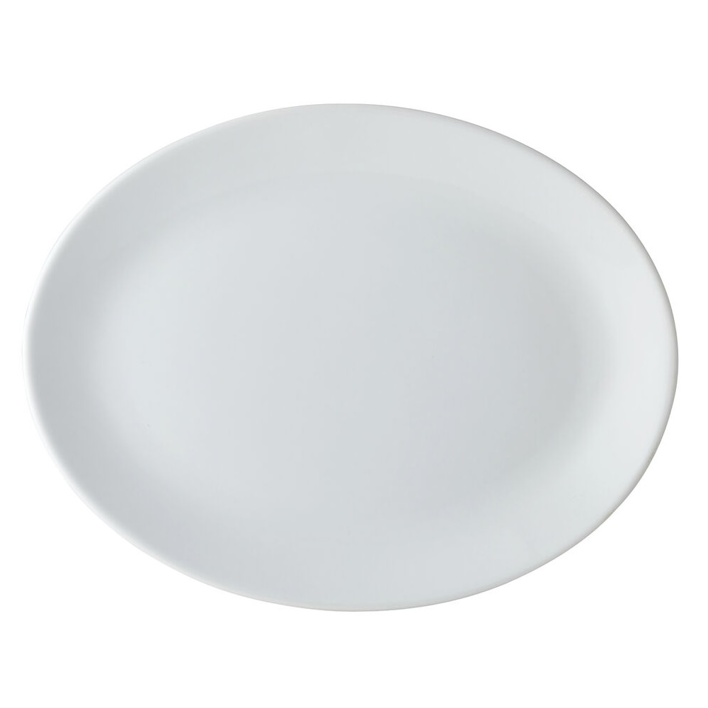 UTOPIA – PORCELAIN OVAL PLATTER 30 CM *Chipping Guarantee