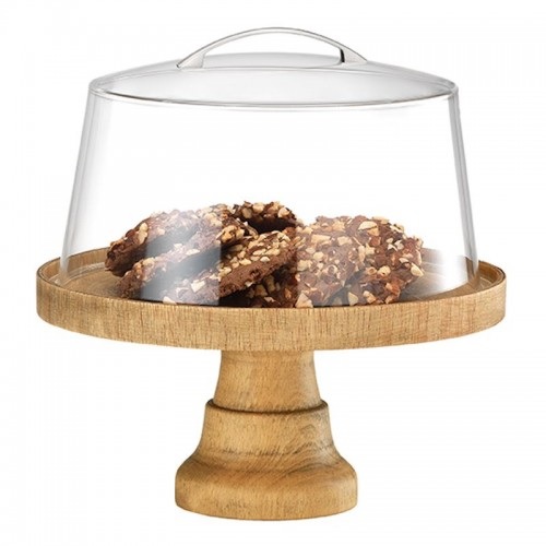 GB – CAKE STAND BIRCH WOOD Φ 25 CM X 12 CM H NATURAL