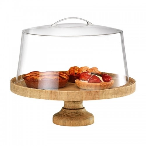 GB – CAKE STAND BIRCH WOOD Φ 30 CM X 8 CM H NATURAL