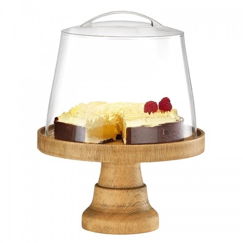 GB – CAKE STAND BIRCH WOOD Φ 35 CM X 12 CM H NATURAL