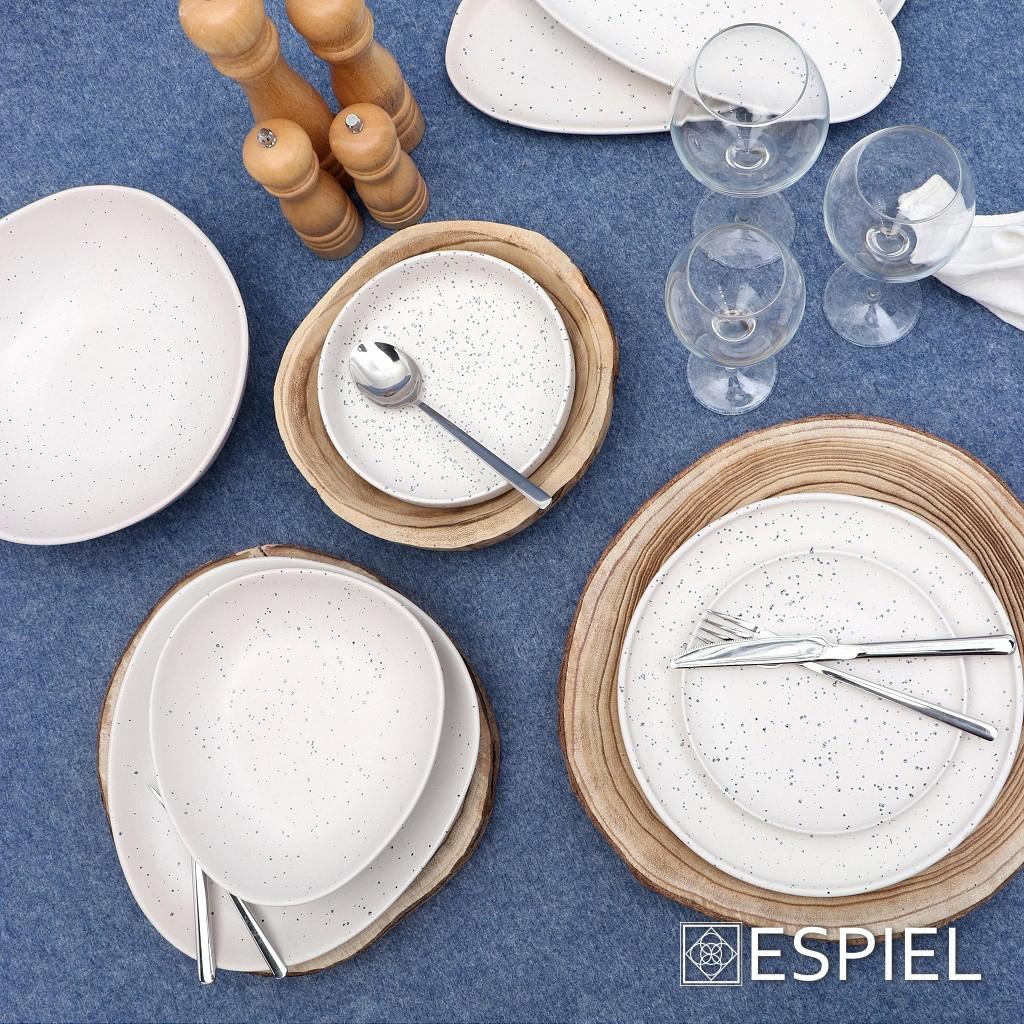 ESPIEL – ROUND WOOD TRAY NATURAL 30 CM