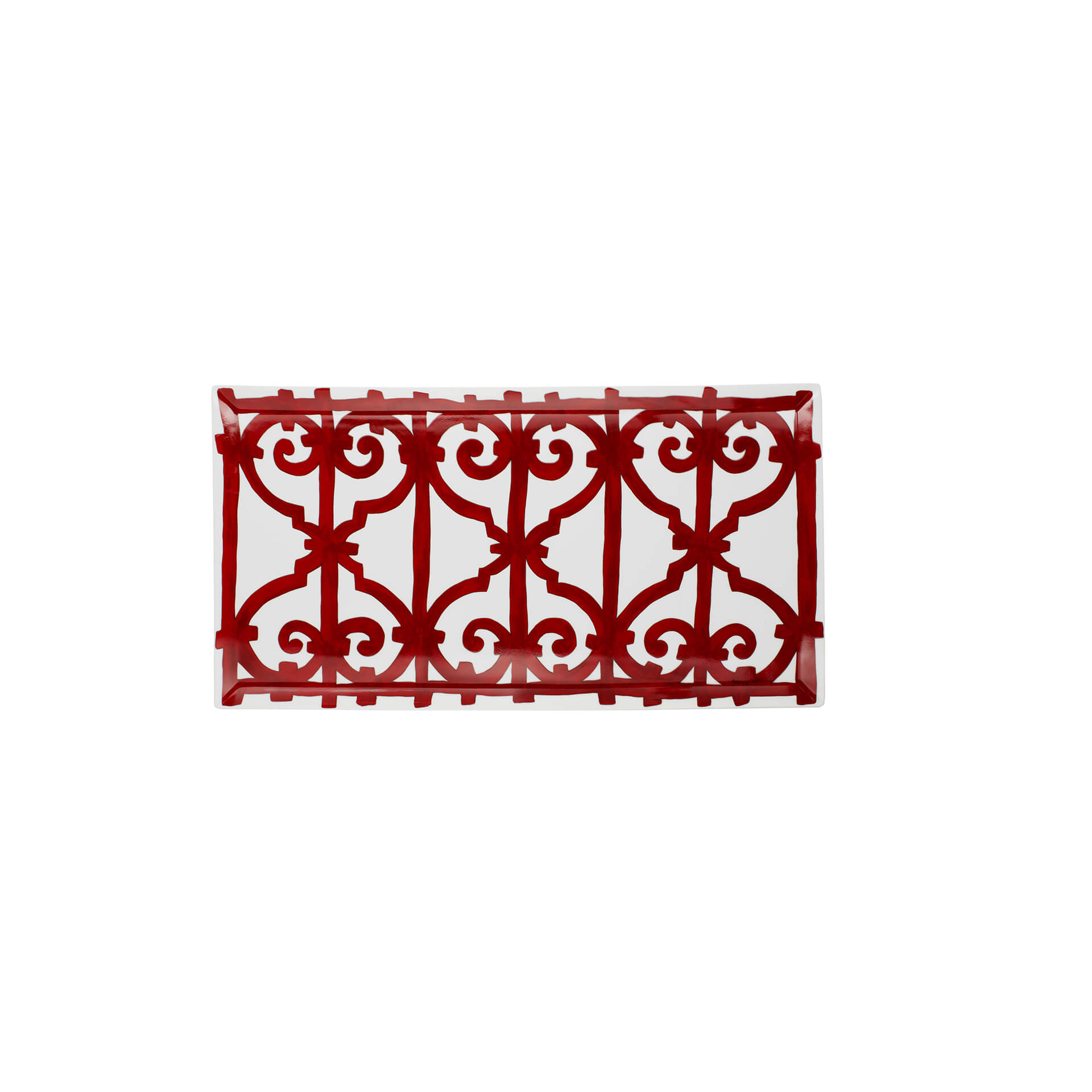 Balcon du Guadalquivir rectangular platter Hermès